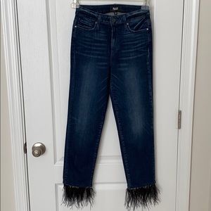 Paige Jacqueline Straight Denim Size 25